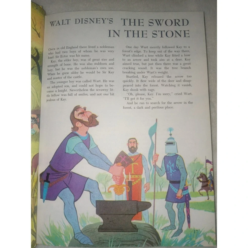 Vintage Walt Disney's Stories‎ From Other Lands Childrens Book Hardcover HC 1965